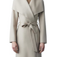 Casaco de lã creme Mackage feminino tamanho X-S