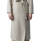 Casaco de lã creme Mackage feminino tamanho X-S