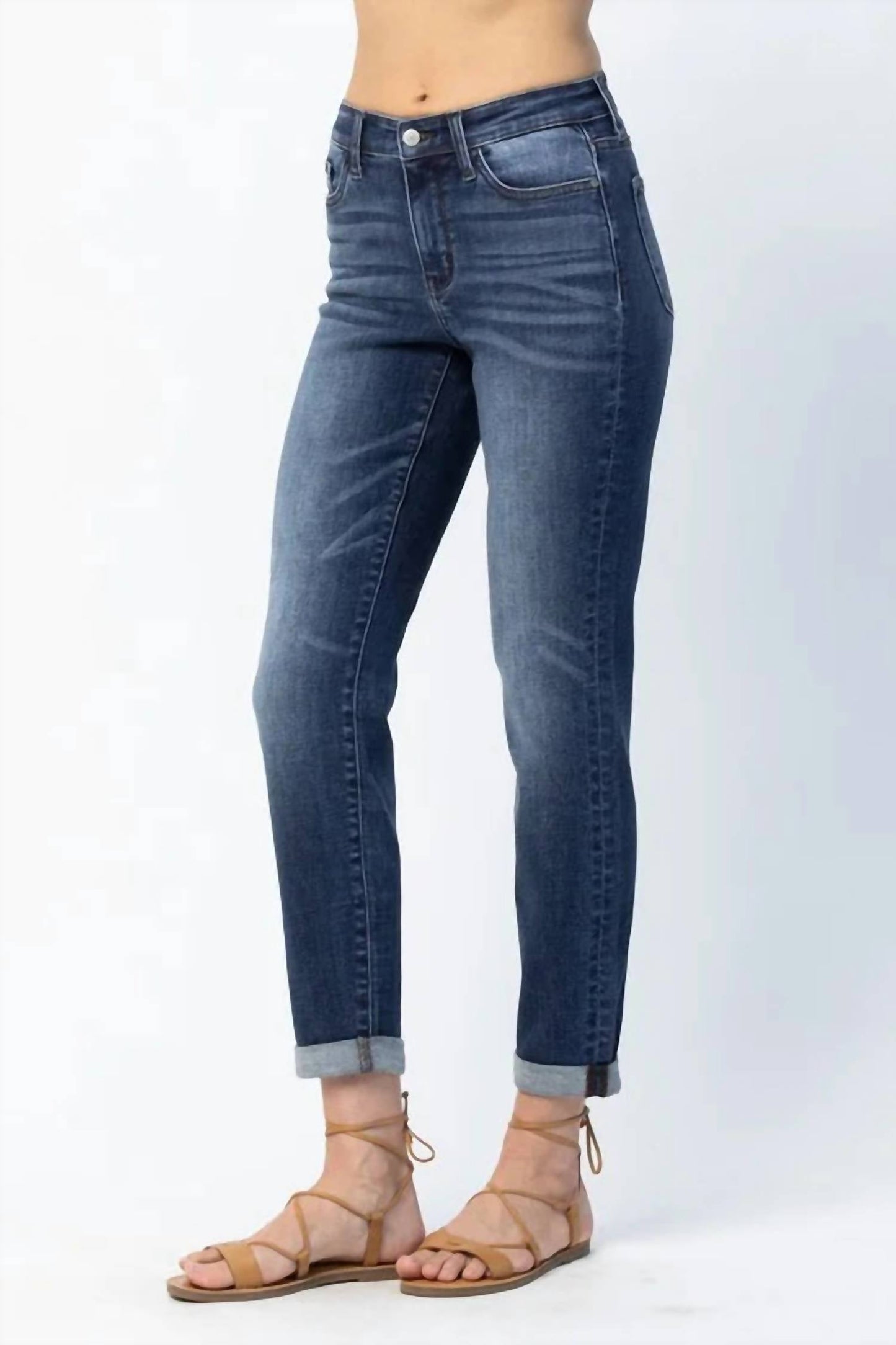 Judy Blue - Mid Rise Slim Fit Jeans