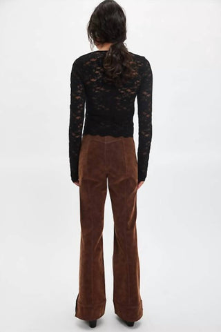 Free People - Glow Up Vegan Suede Pants