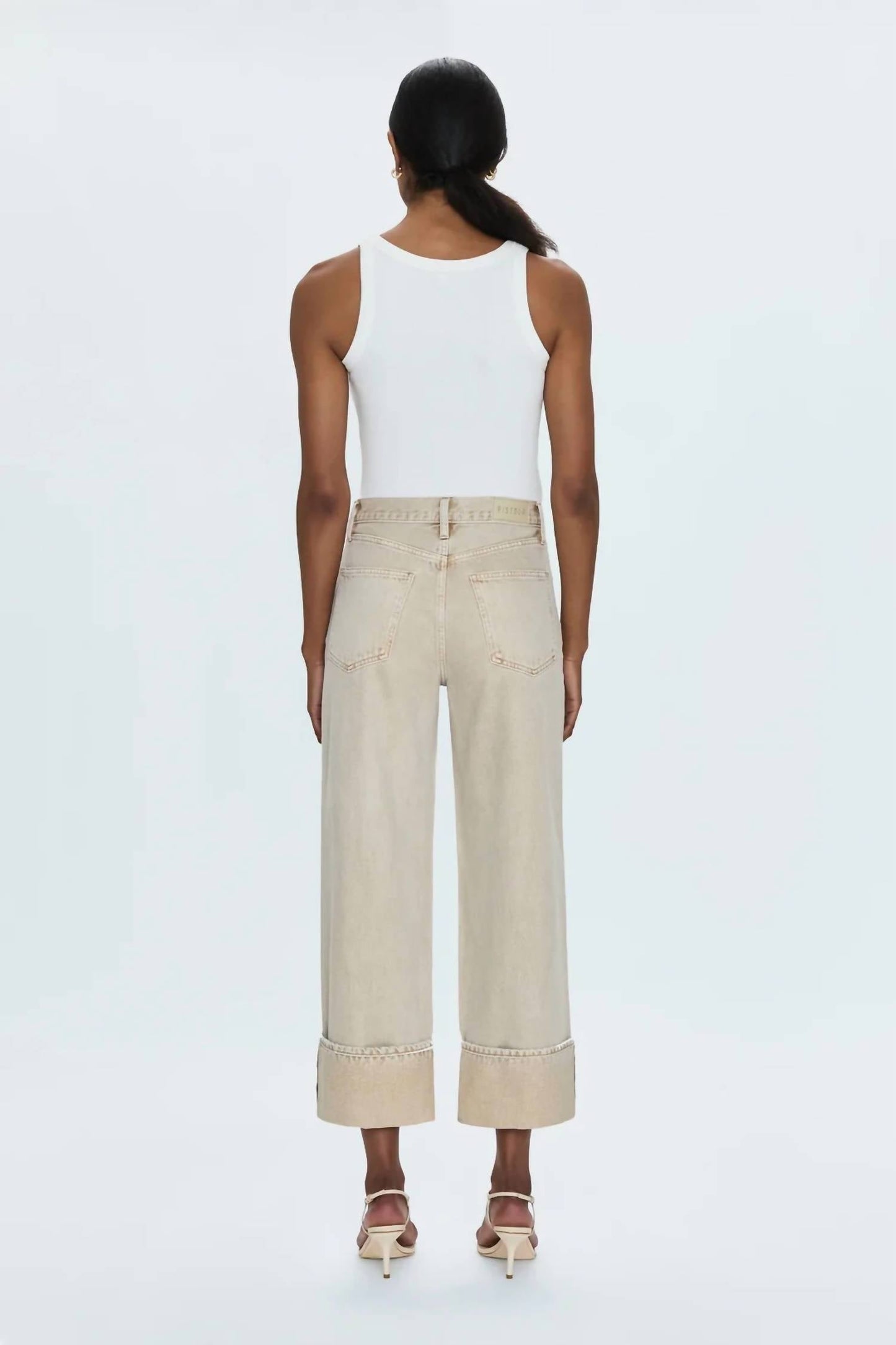 Pistola - Ryder High Rise Cuffed Jean