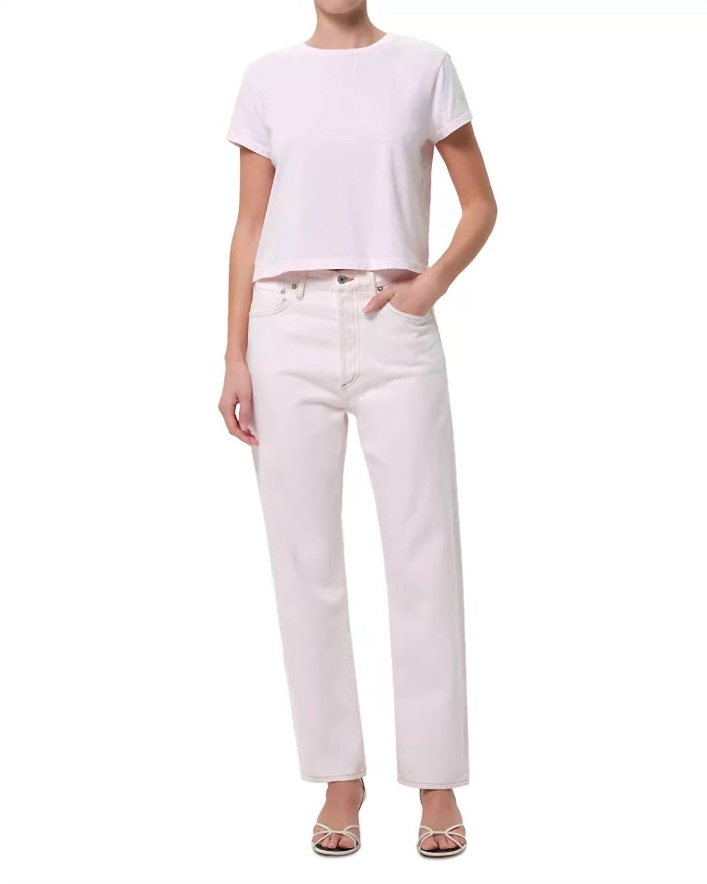 Agolde - 90s Mid Rise Straight Jeans