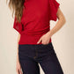 Project Social T - Holly Funnel Neck Dolman Top
