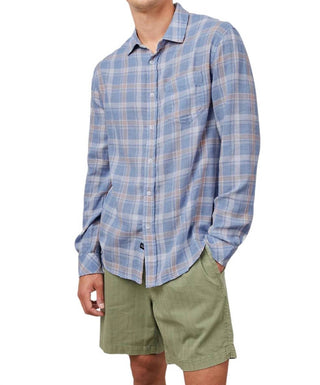 Rails - Camisa masculina de manga comprida Wyatt