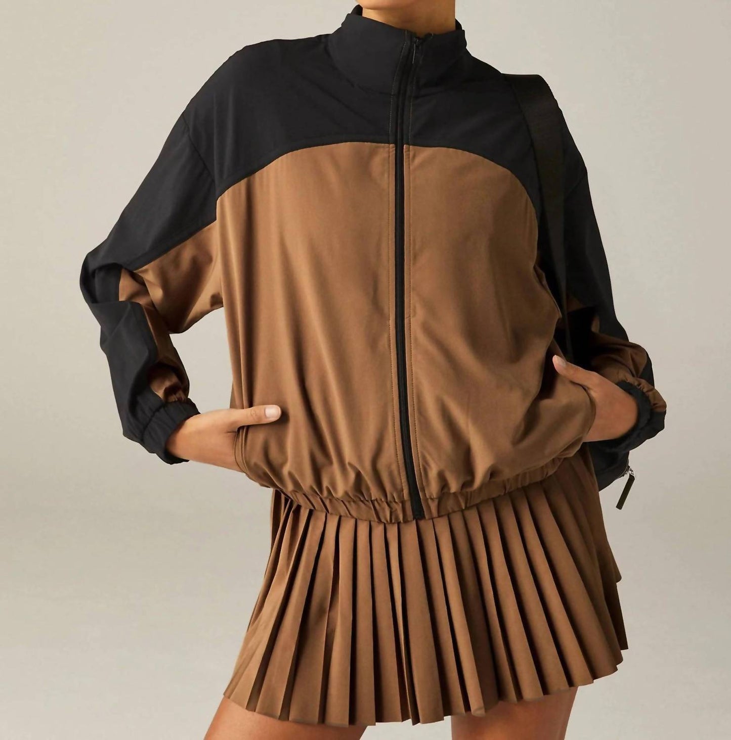 Beyond Yoga - Colorblock Go Retro Jacket