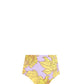 Lia Sahara - Women's Reversible Compression High Waist Bikini Bottom