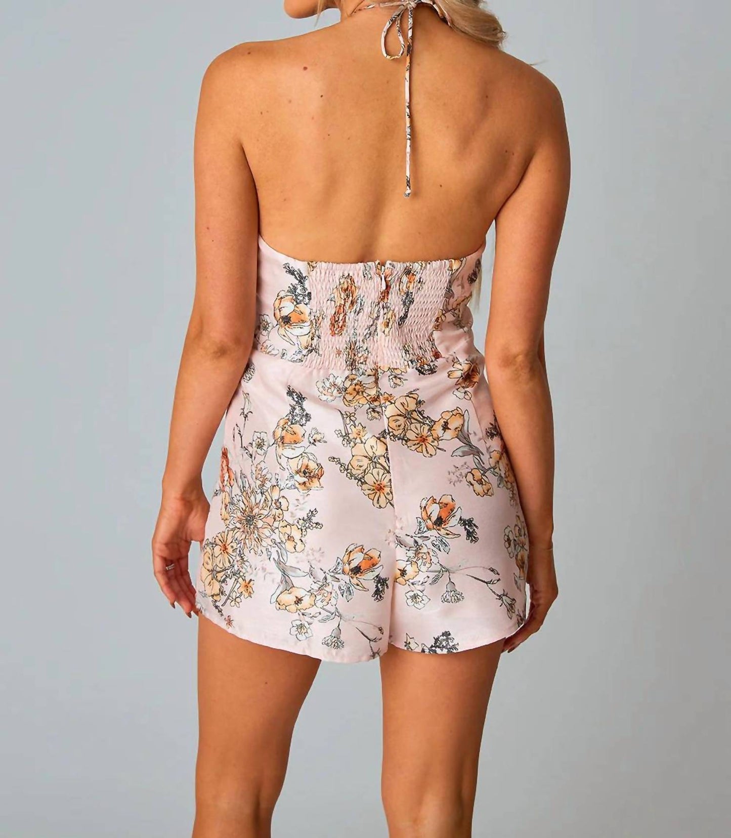 Buddylove - Kira Floral Halter Romper