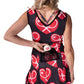 Love Love Tennis - Limited Heart Rackets On Angelina Dress