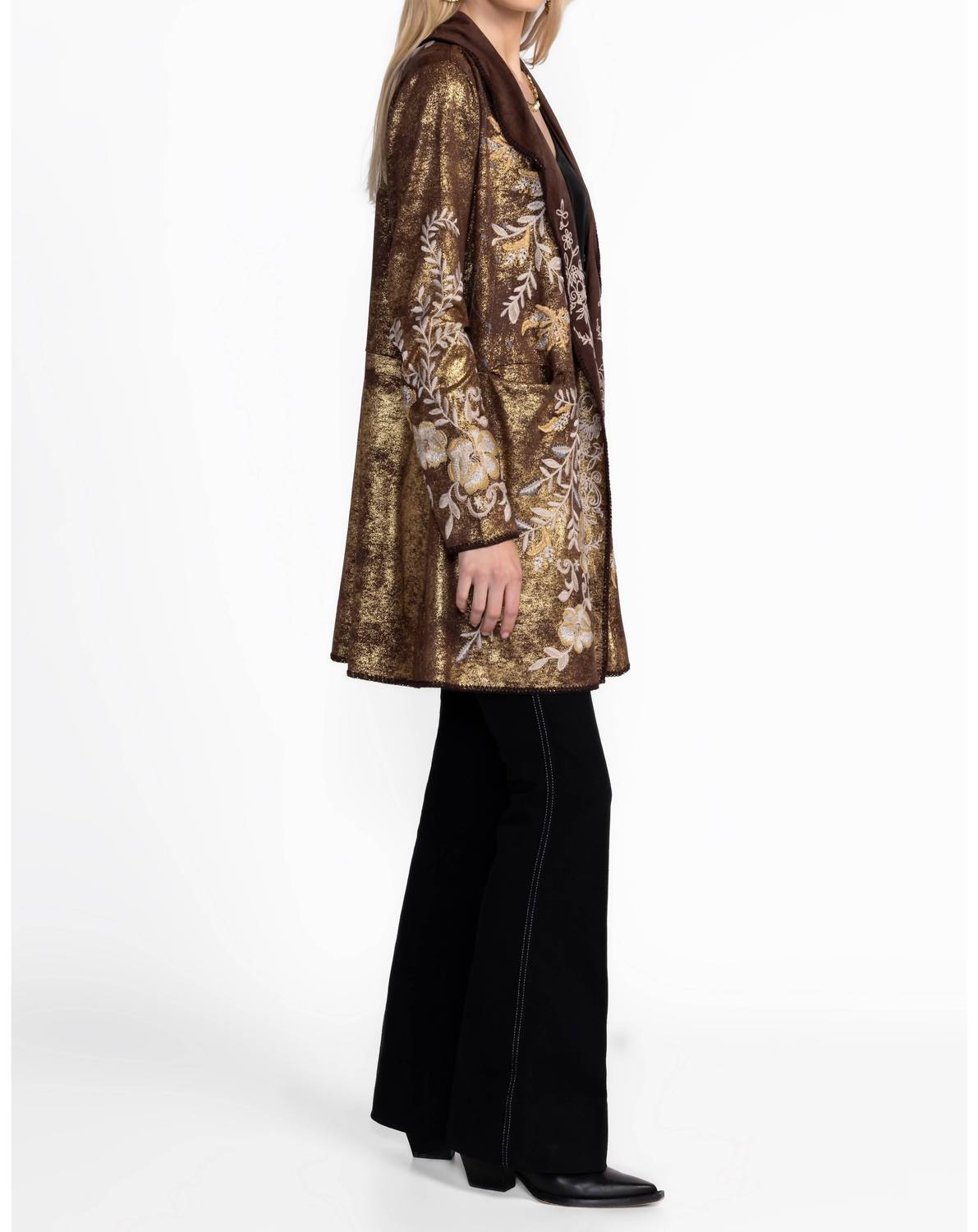 Johnny Was - Rilian Biya A-line Metallic Sweater