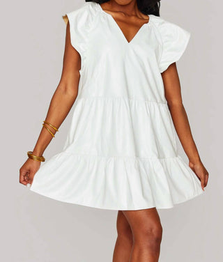 Buddylove - Vestido curto com mangas franzidas