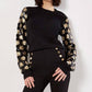Apricot - Sequin Arm Embellished Jumper