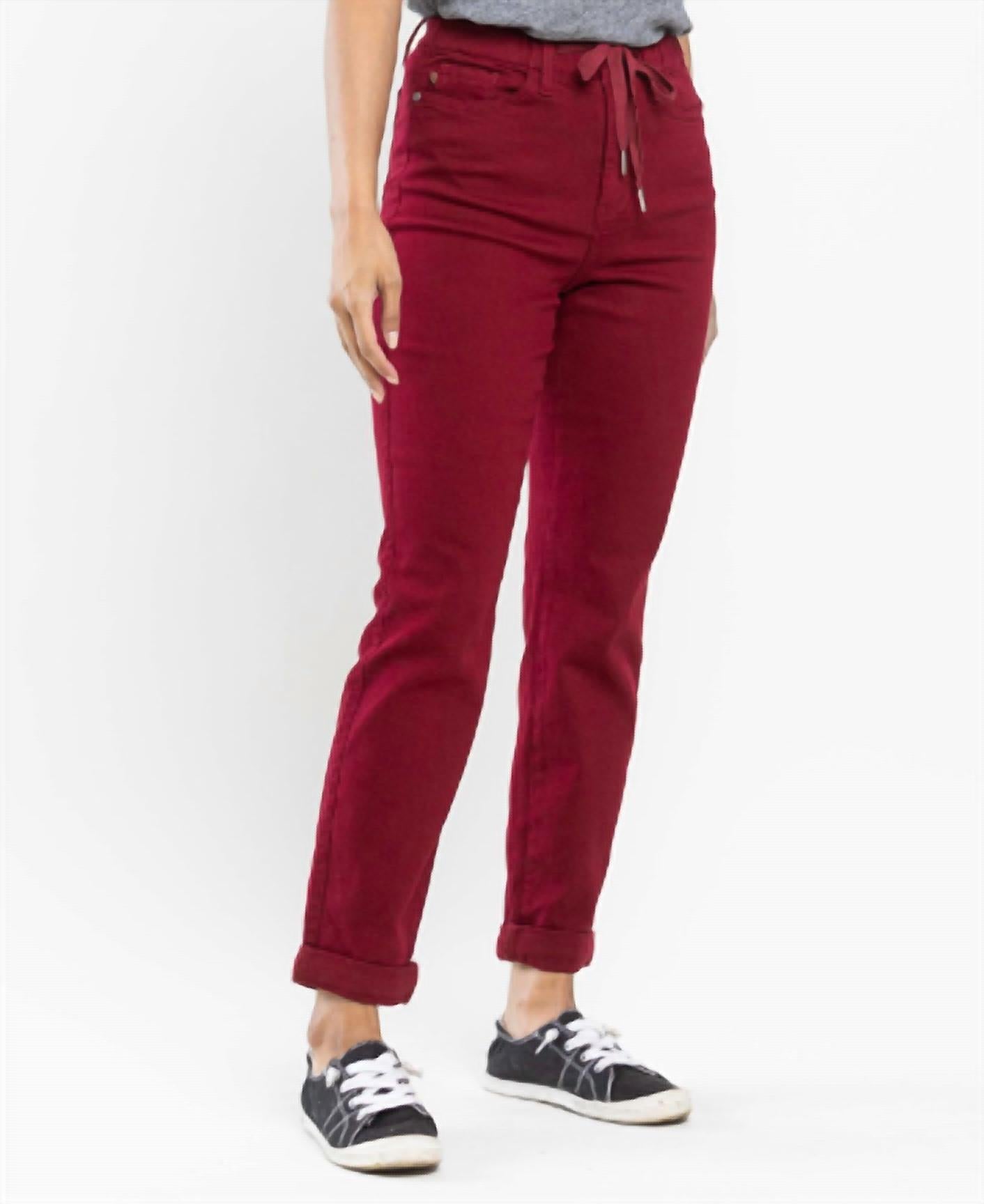 Judy Blue - High Waisted Pull On Double Cuff Jogger