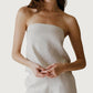A.Ren - Palmer Strapless Linen Top