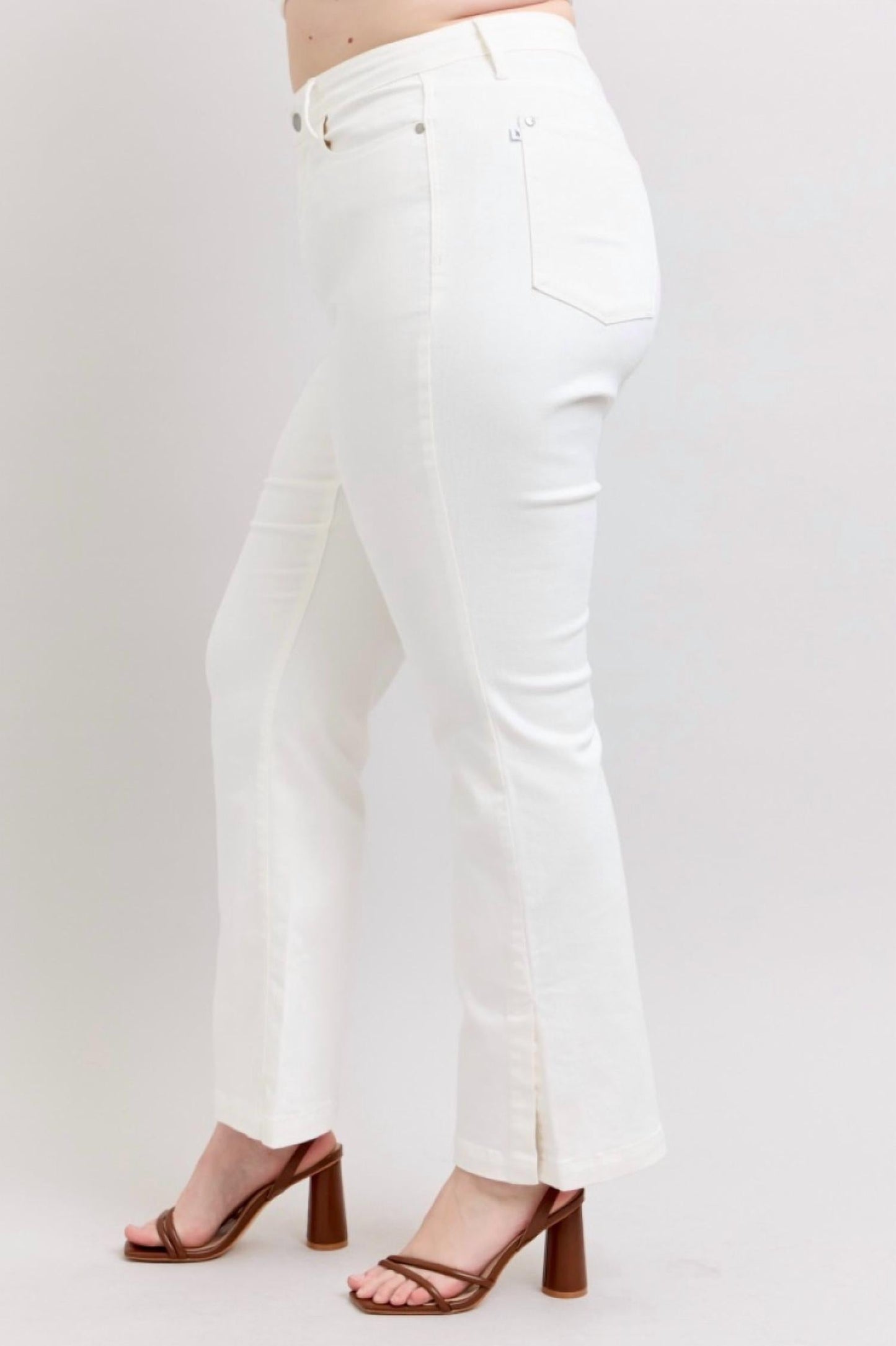 Judy Blue - Side Slit Bootcut Jeans