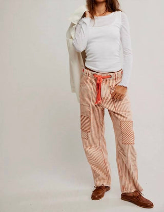 Free People - Calça jeans Moxie Railroad de cintura baixa