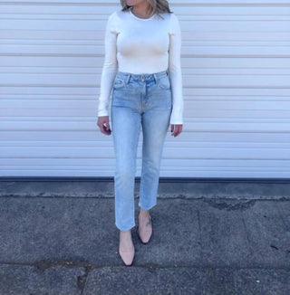 Pistola - Calça Jeans Cigarette Nicole High Rise