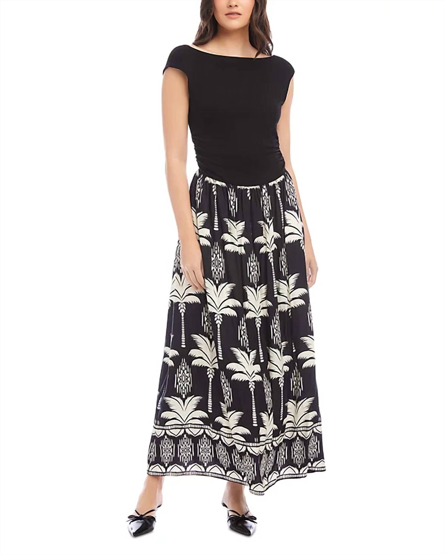 Fifteen Twenty - Carina Long Contrast Dress