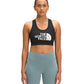 Sutiã esportivo feminino The North Face Midline, preto, tamanho médio