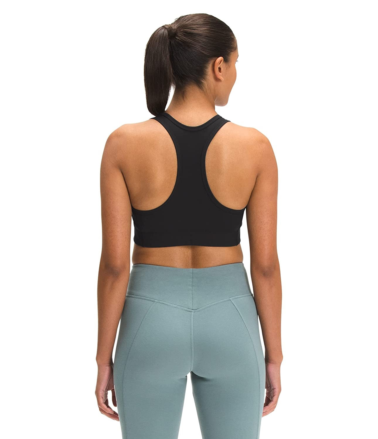 Sutiã esportivo feminino The North Face Midline, preto, tamanho médio