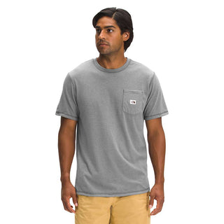 Camiseta masculina The North Face Heritage Patch Pocket, cinza, tamanho X-G