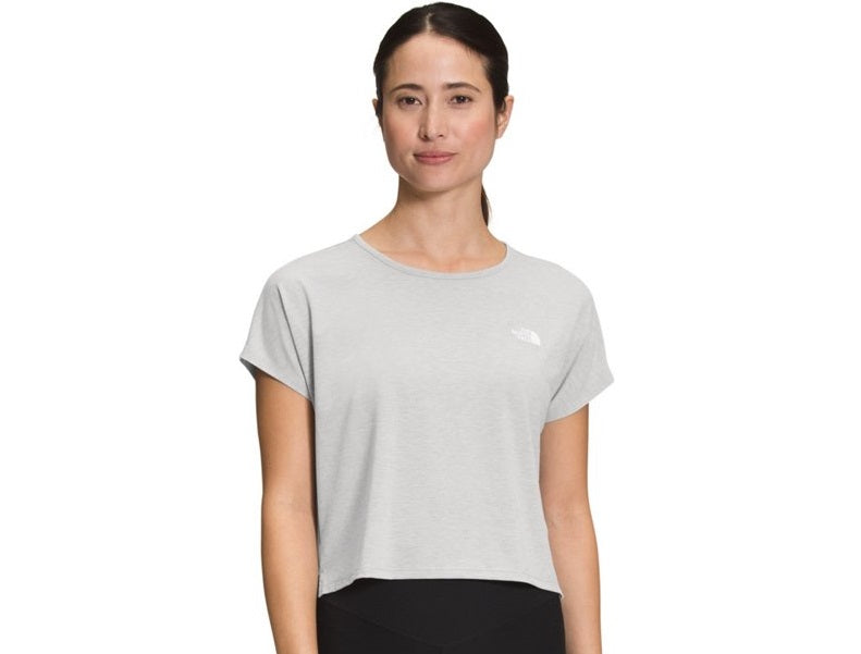 Camiseta feminina The North Face Wander, cinza, tamanho XS