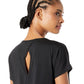Blusa feminina The North Face Wander Crossback preta, tamanho médio