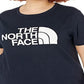Camiseta feminina de algodão The North Face Half Dome manga curta azul tamanho 3X