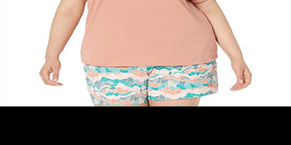 Camiseta feminina de algodão Half Dome The North Face, manga curta, rosa, tamanho 2X