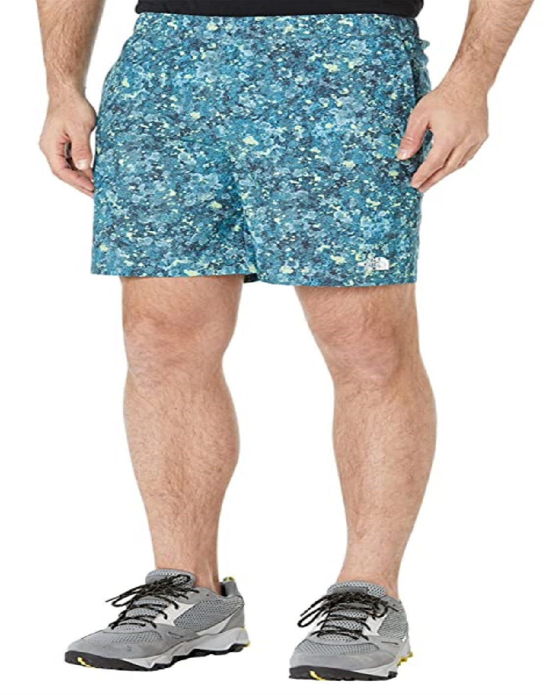 Shorts Wander Estampado Masculino The North Face Azul Tamanho P
