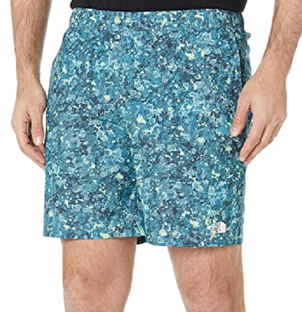 Shorts Wander Estampado Masculino The North Face Azul Tamanho Médio