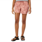 Shorts Classe V estampados femininos The North Face, rosa, tamanho grande