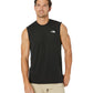 Camiseta masculina sem mangas The North Face Wander, preta, tamanho grande