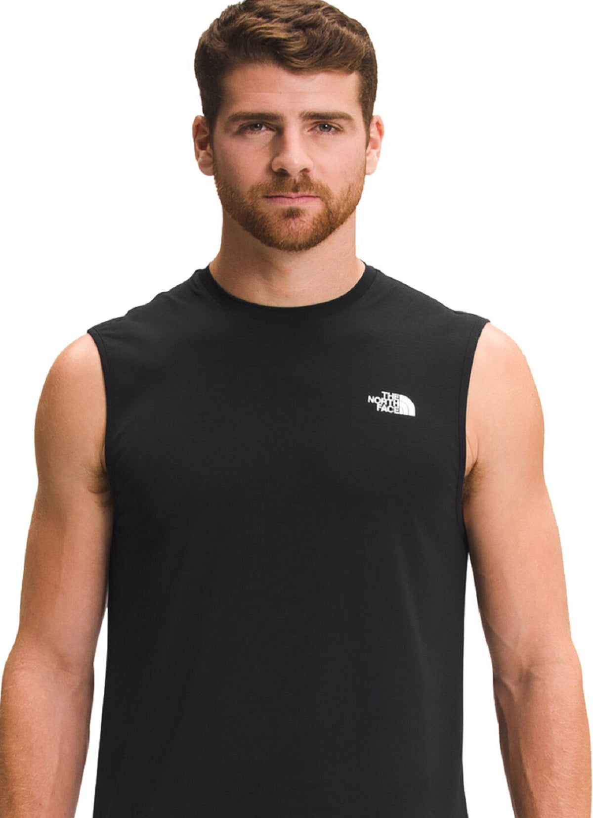 Camisa sem mangas masculina The North Face Performance Wander, preta, tamanho XX-G