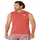 The North Face Wander sem mangas masculino, vermelho, tamanho X-Large