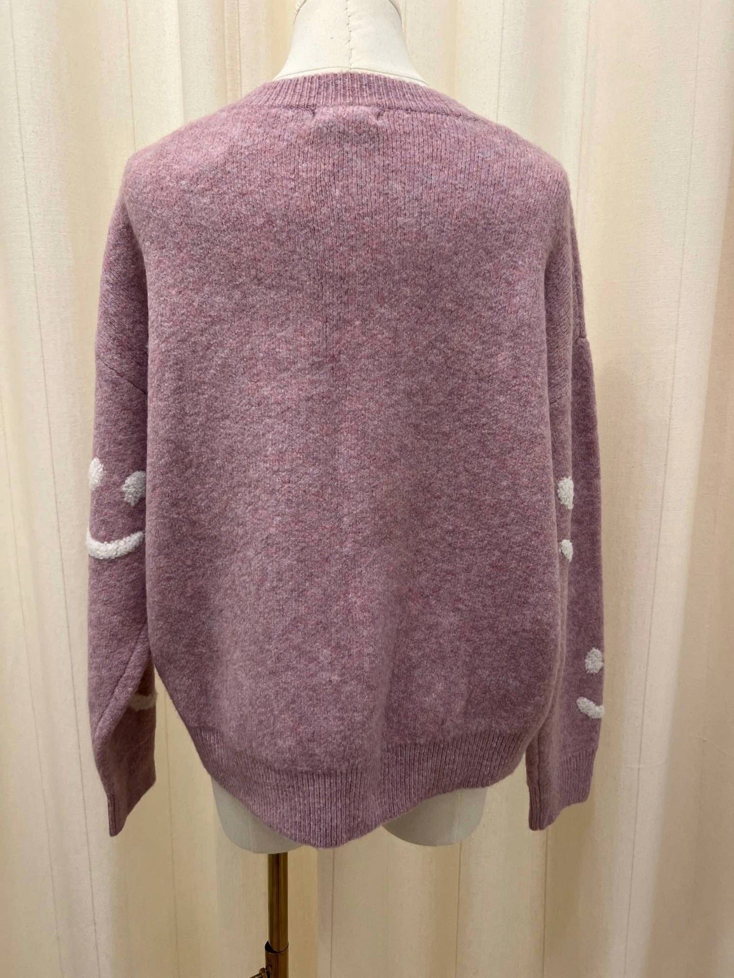 In The Beginning - Women's Smiley Sweater