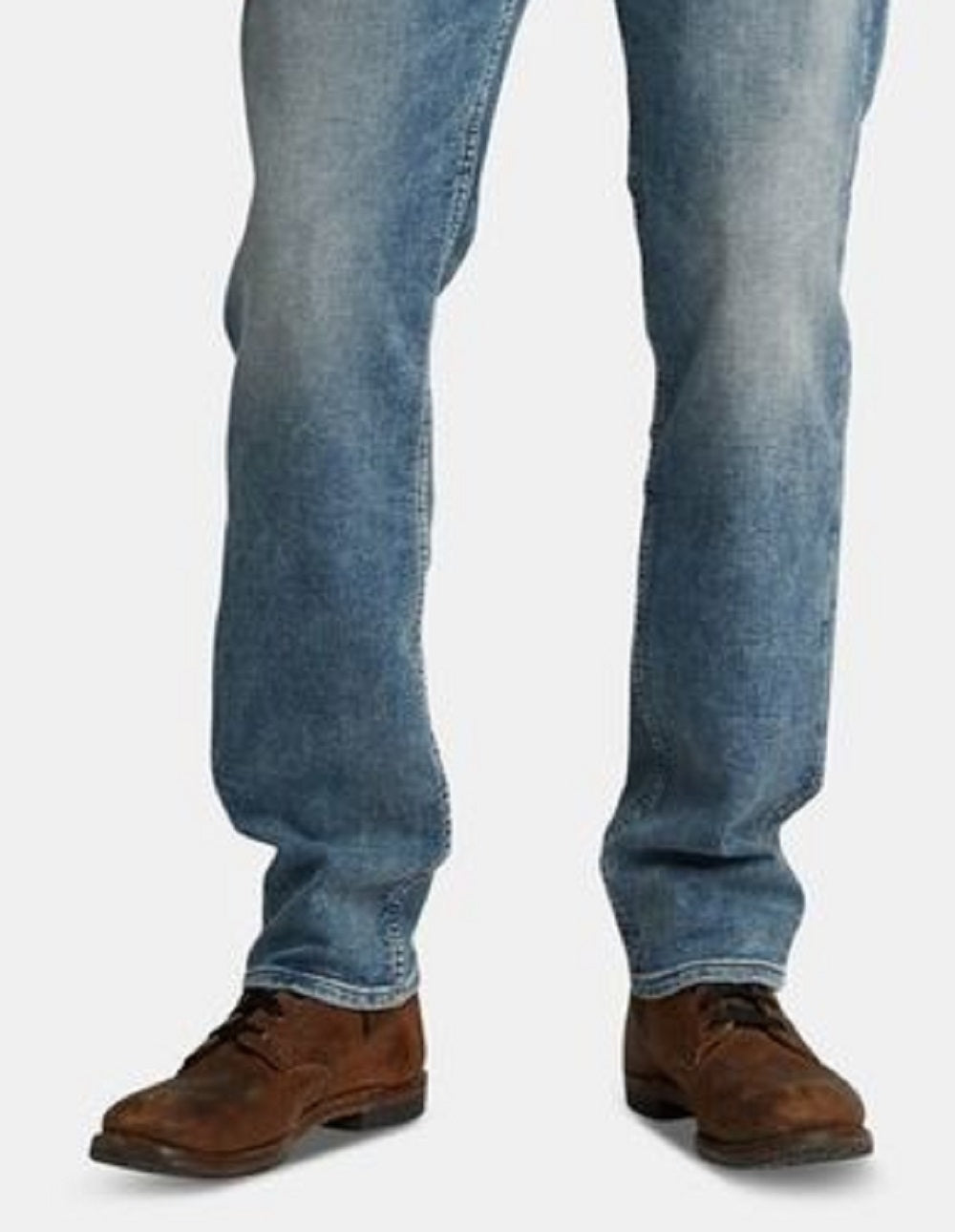 Calça jeans esportiva masculina Eddie Relaxed da Silver Jeans Co., azul, tamanho 38x32
