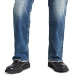 Calça jeans masculina Zac Relaxed-Fit da Silver Jeans Co., azul, tamanho 34x34