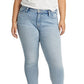 Calça jeans skinny feminina Most Wanted da Silver Jeans Co., azul, tamanho 20W