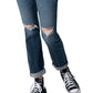 Calça jeans feminina Beau Slim, azul, tamanho 31, da Silver Jeans Co.