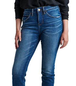 Calça Jeans Skinny Feminina Jag Jeans Cecilia Cintura Alta Azul Tamanho 6 Petite