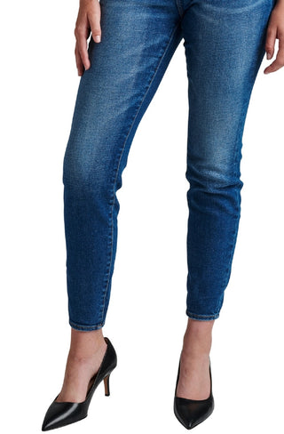 Calça Jeans Skinny Feminina Jag Jeans Cecilia Cintura Alta Azul Tamanho 6 Petite