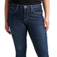 Calça jeans skinny feminina Silver Jeans Co. The Curvy High Rise, azul, tamanho 16W