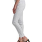 Calça skinny Suki cintura média feminina Gray Jeans Co., tamanho 29, cinza