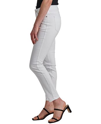 Calça skinny Suki cintura média feminina Gray Jeans Co., tamanho 29, cinza