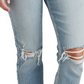 Calça Jeans Feminina Silver Jeans Co. Beau Mid Rise Raw Hem Girlfriend Azul Tamanho 29X28