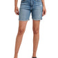Shorts jeans longo feminino Sure Thing da Silver Jeans Co., azul, tamanho 33
