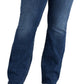 Calça jeans feminina Elyse Slim Bootcut da Silver Jeans Co., azul, tamanho 16W