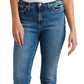 Calça Jeans Slim Girlfriend Feminina Silver Jeans Co. Azul Tamanho 29X29