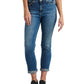 Calça Jeans Slim Girlfriend Feminina Silver Jeans Co. Azul Tamanho 29X29