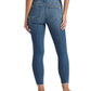Calça jeans skinny feminina Silver Jeans Co. Most Wanted, cintura alta, azul, tamanho 31x27